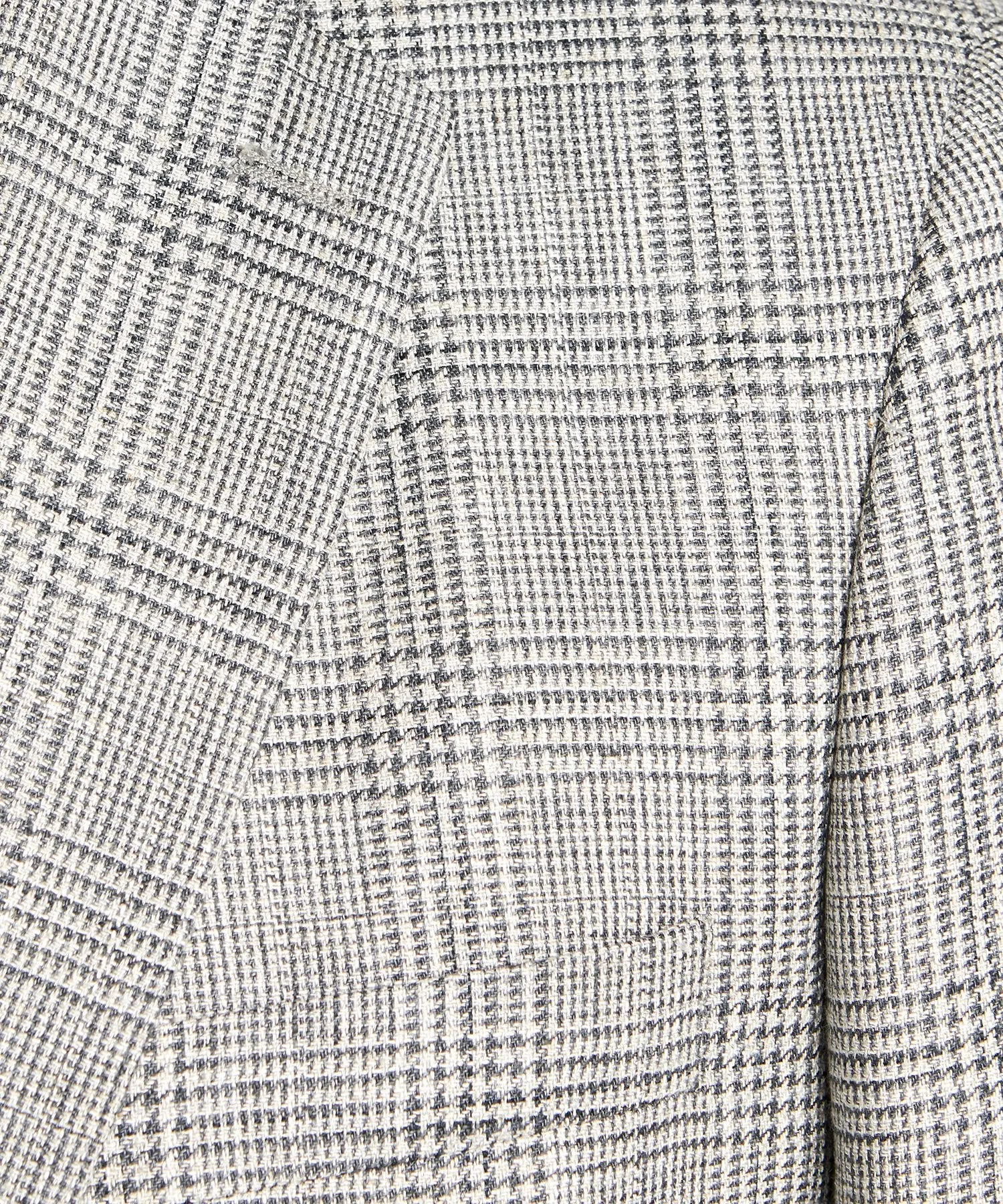 Sutton Linen Glenplaid Sportcoat in Grey