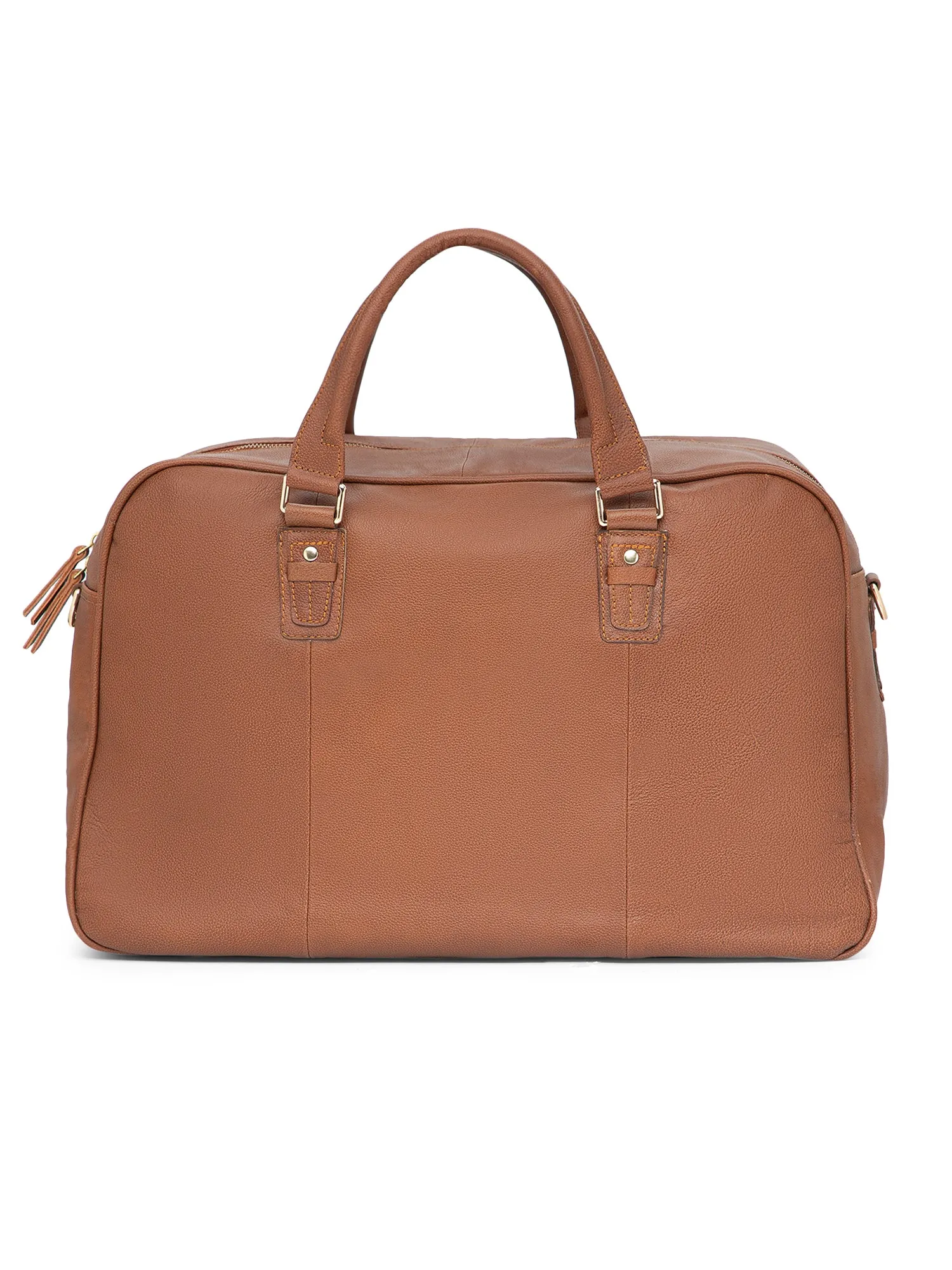 Teagan Leather Travel Duffel Bag