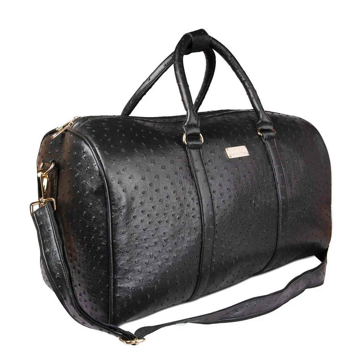 Textured Travel Duffle Bag