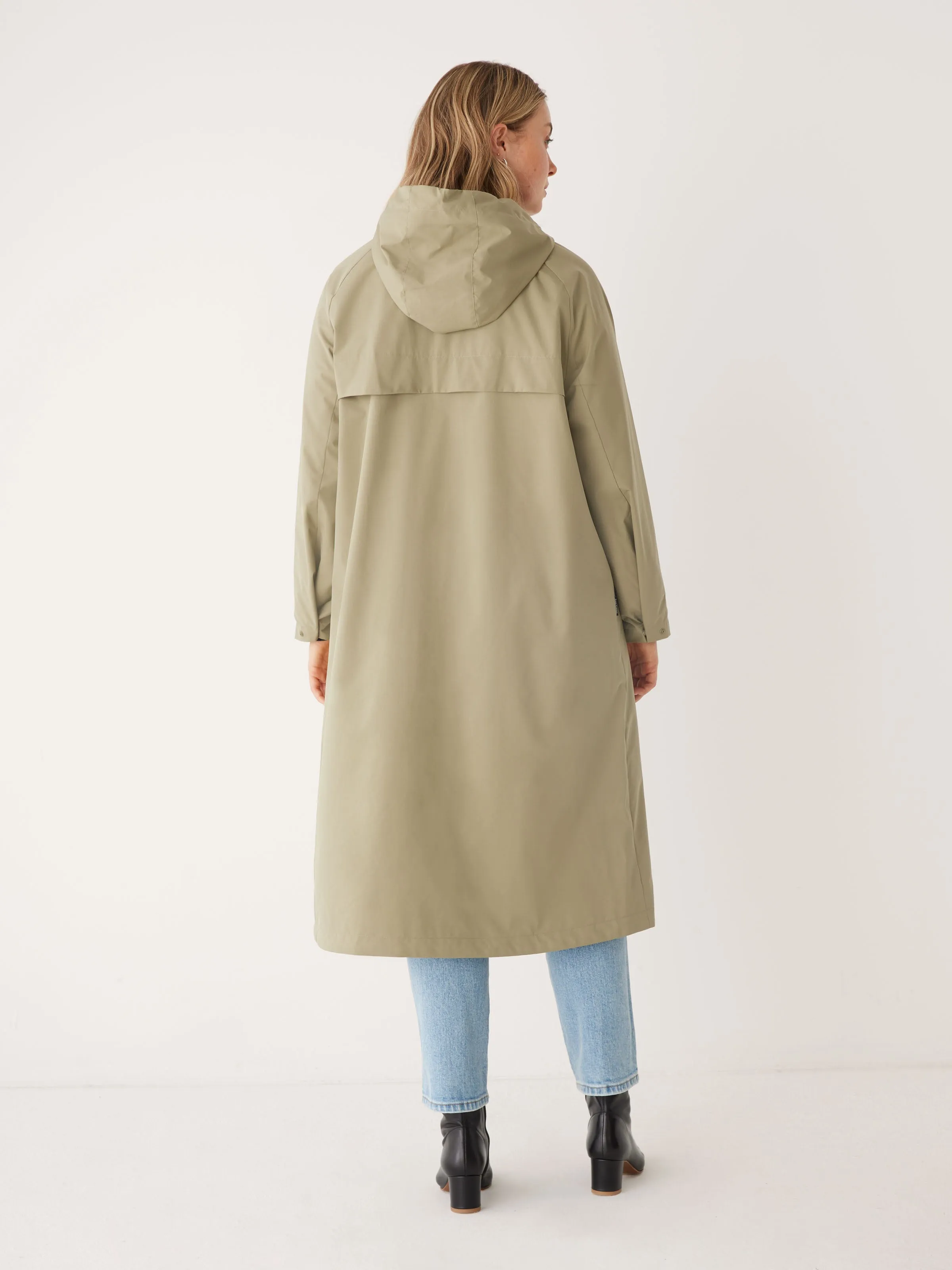 The Anorak Rain Jacket in Weeping Willow