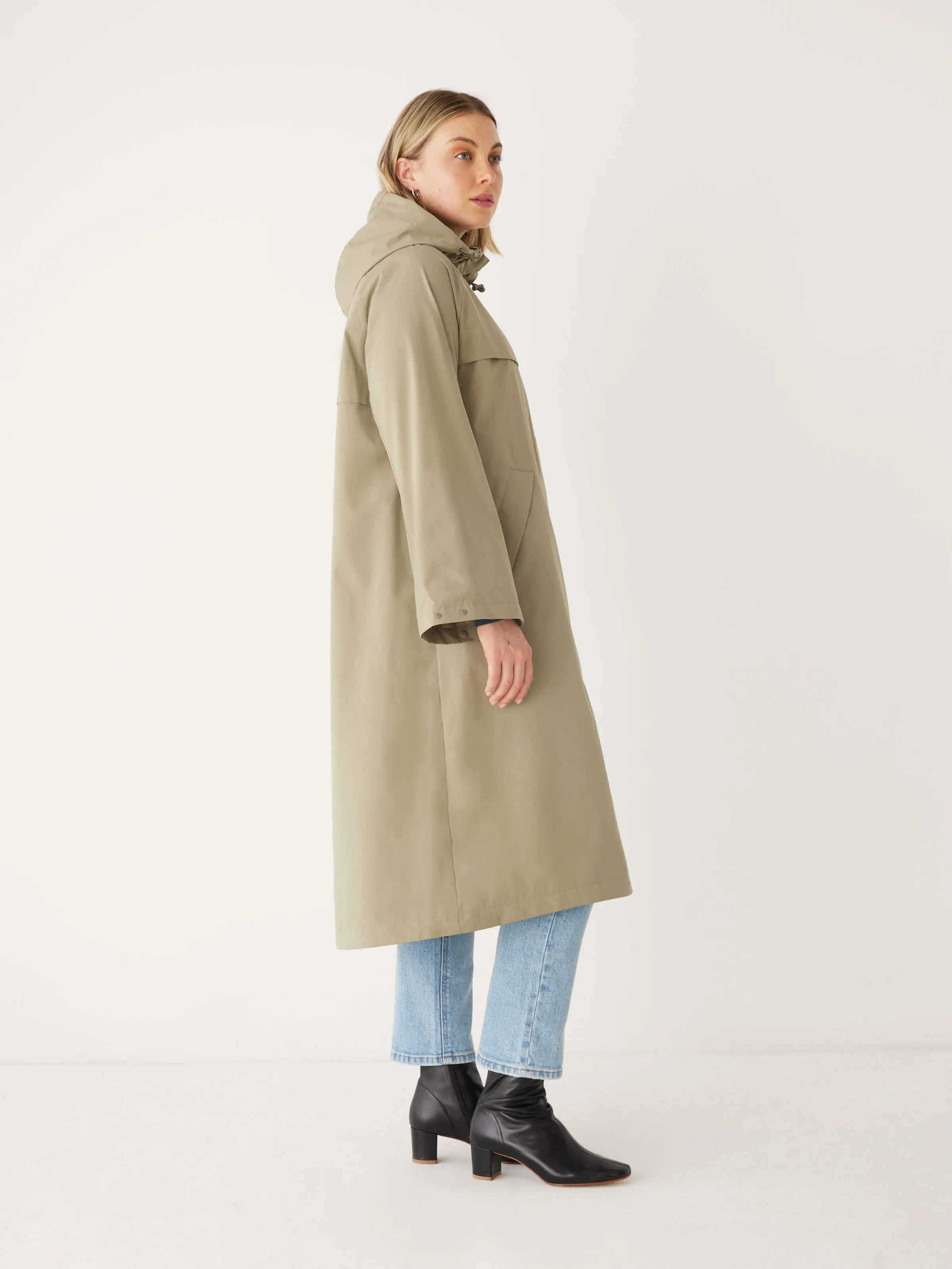 The Anorak Rain Jacket in Weeping Willow