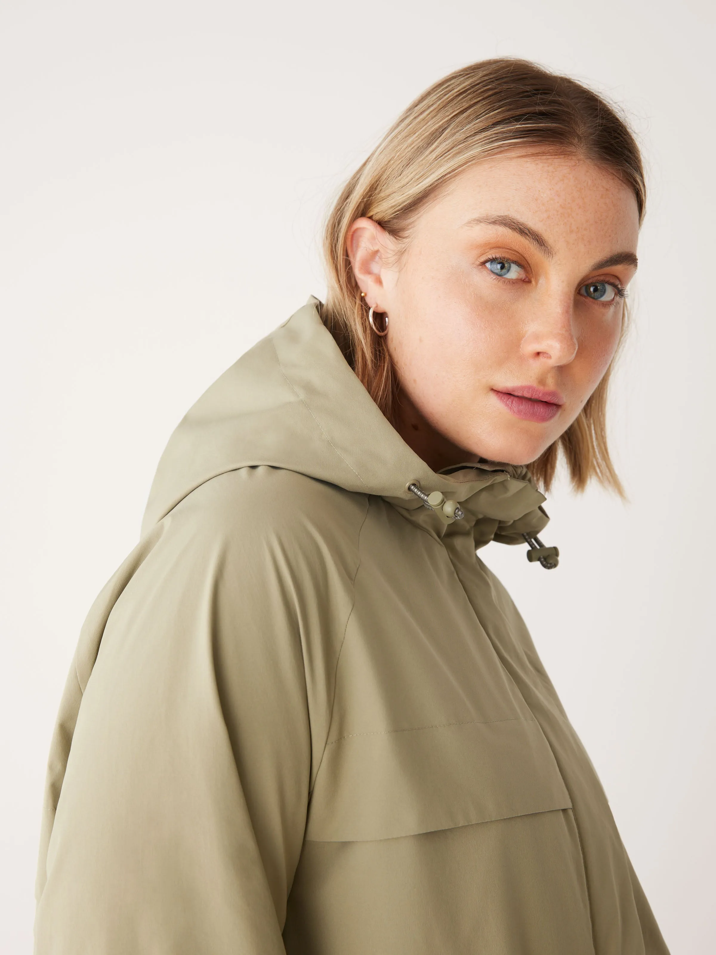 The Anorak Rain Jacket in Weeping Willow