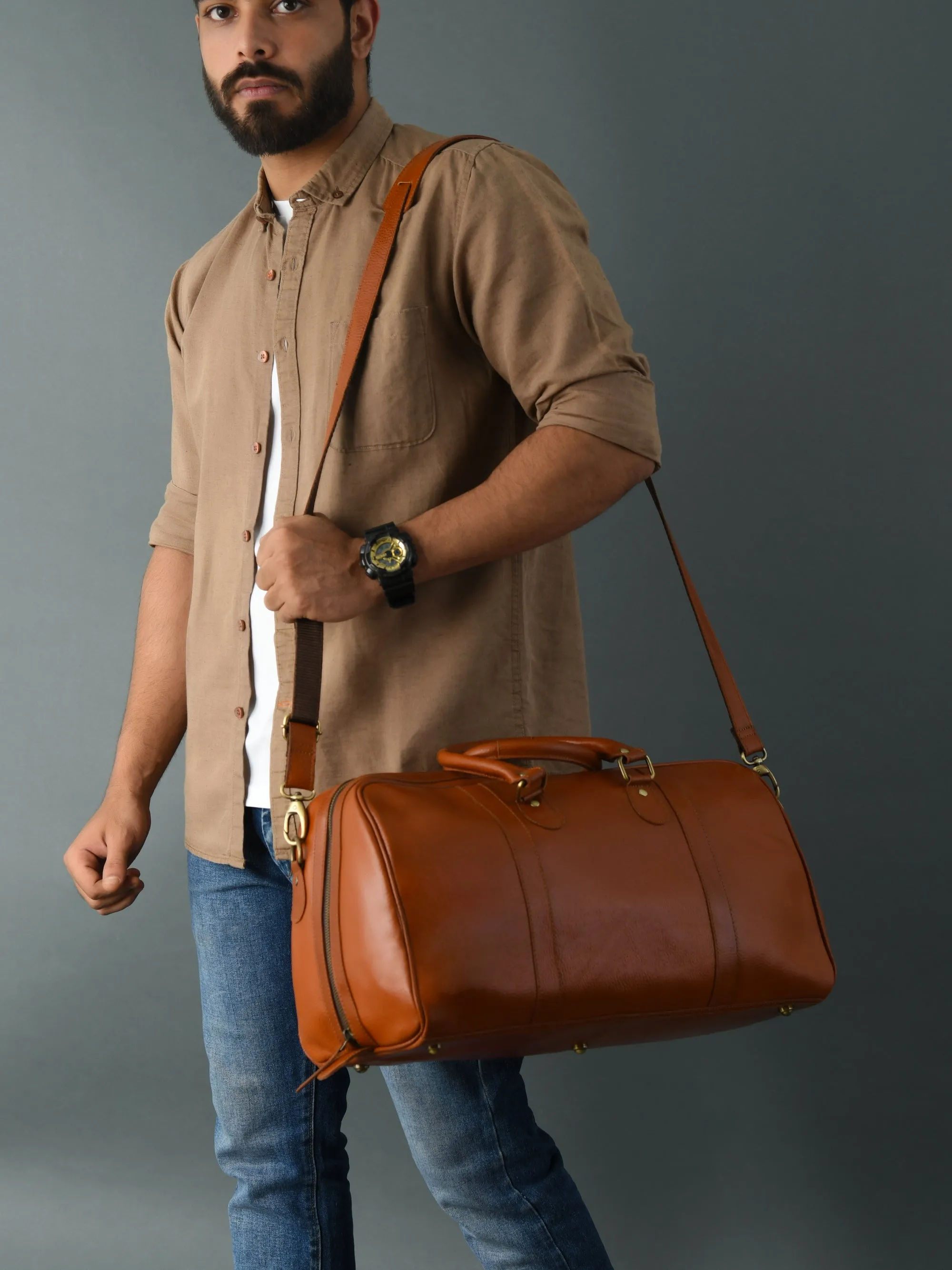 The Brown Crunch Duffle