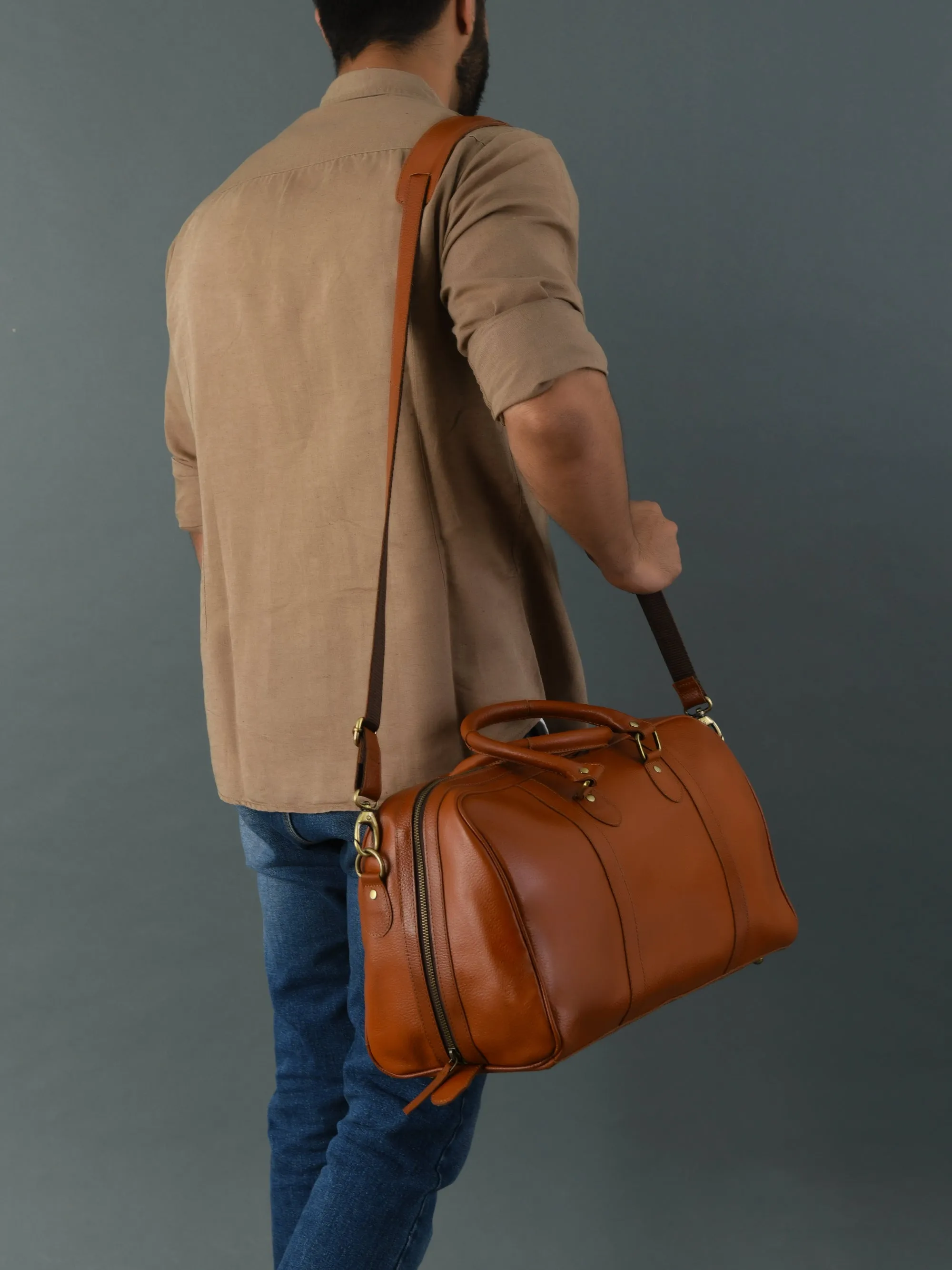 The Brown Crunch Duffle