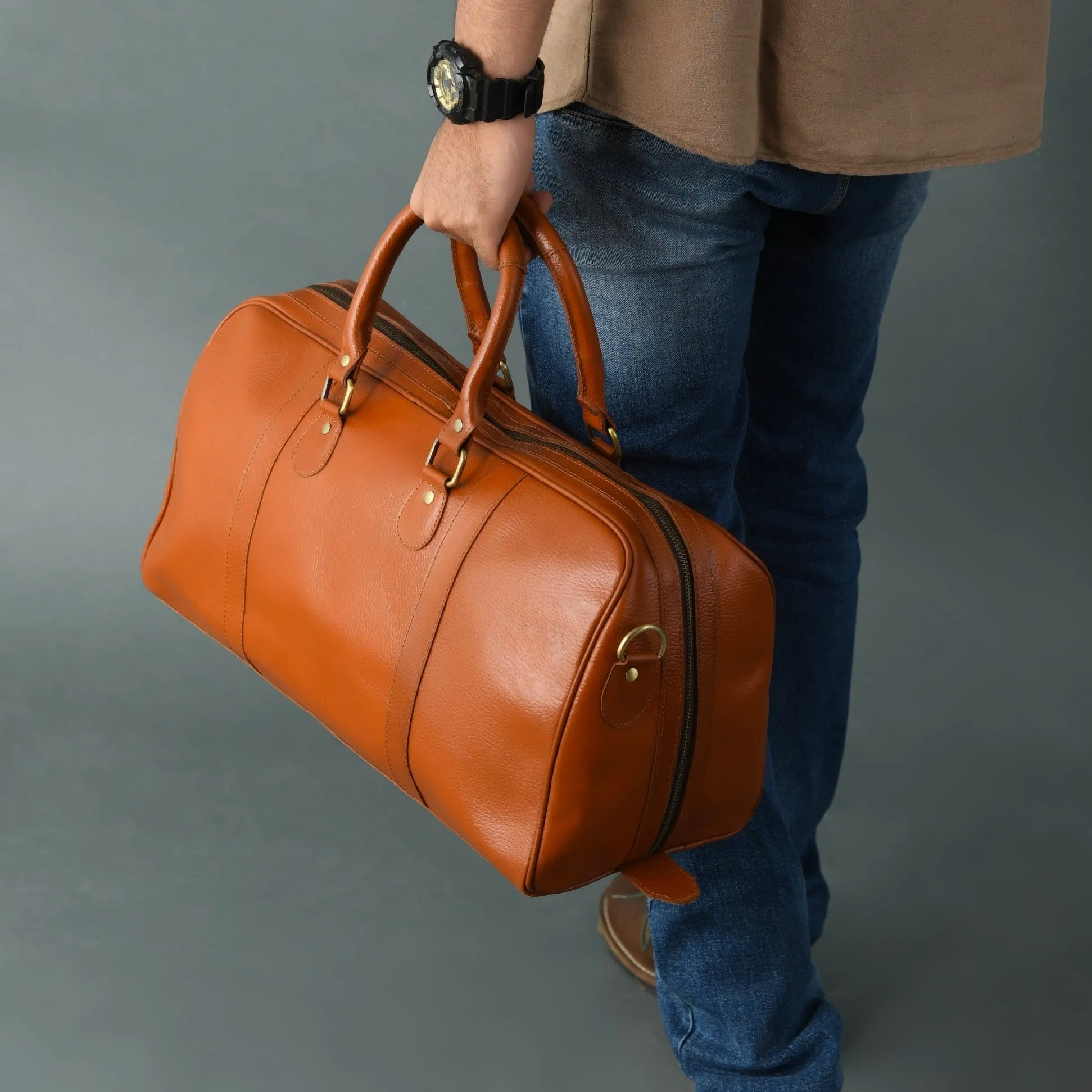 The Brown Crunch Duffle