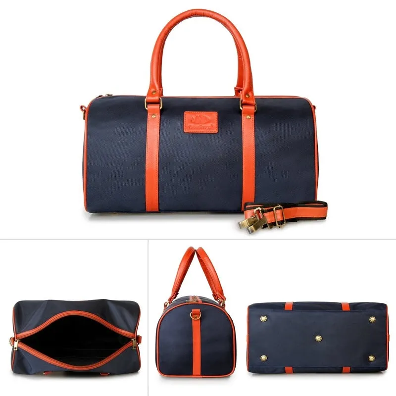 The Clownfish Matte Series Duffle Bag - Collapsible, Adjustable | 5 kg Capacity | Electric Blue