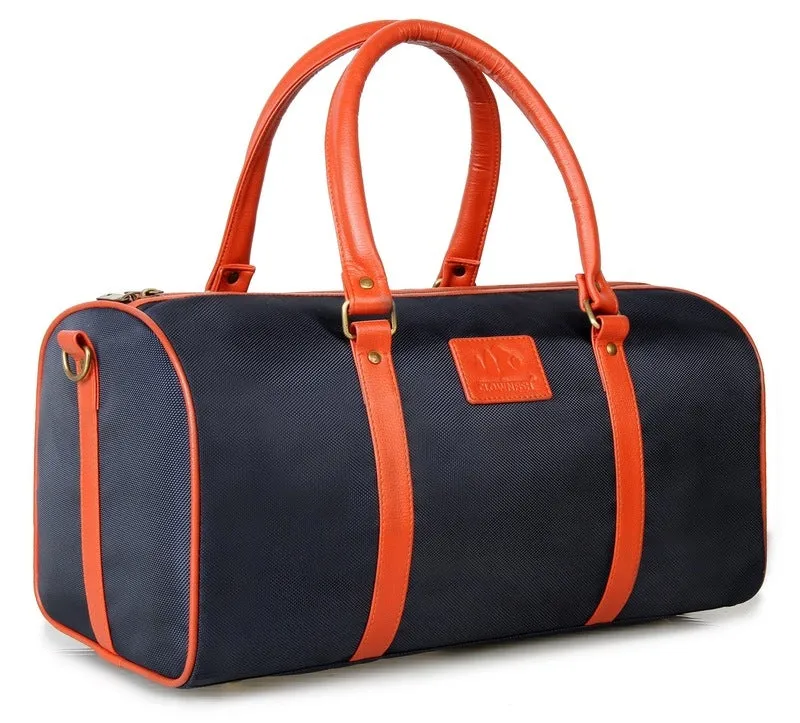 The Clownfish Matte Series Duffle Bag - Collapsible, Adjustable | 5 kg Capacity | Electric Blue