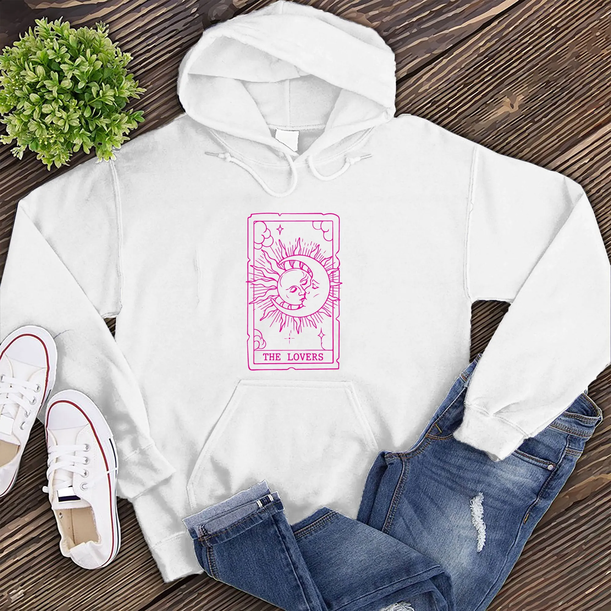 The Lovers Tarot Card Hoodie