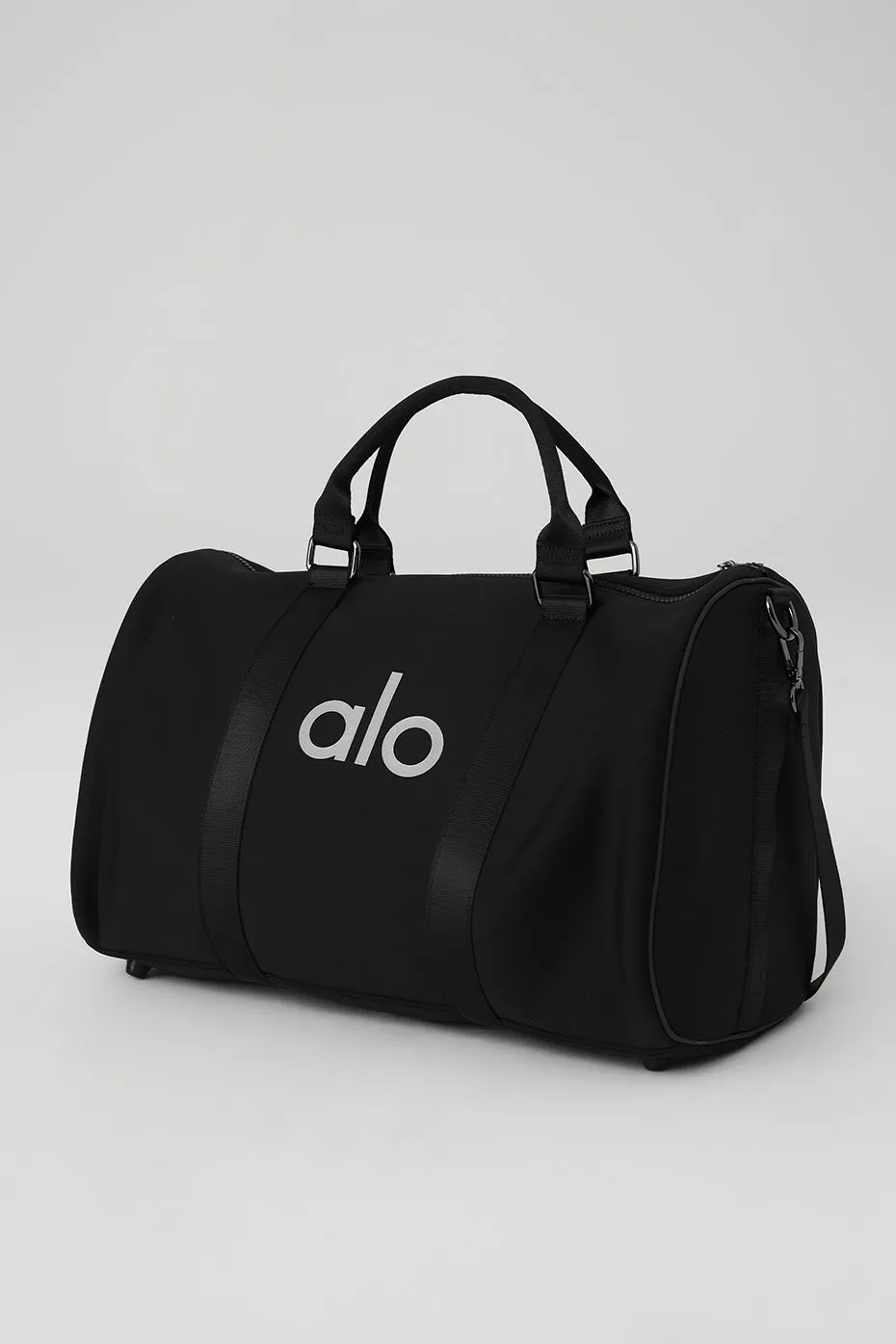 Traverse Duffle - Black/Silver