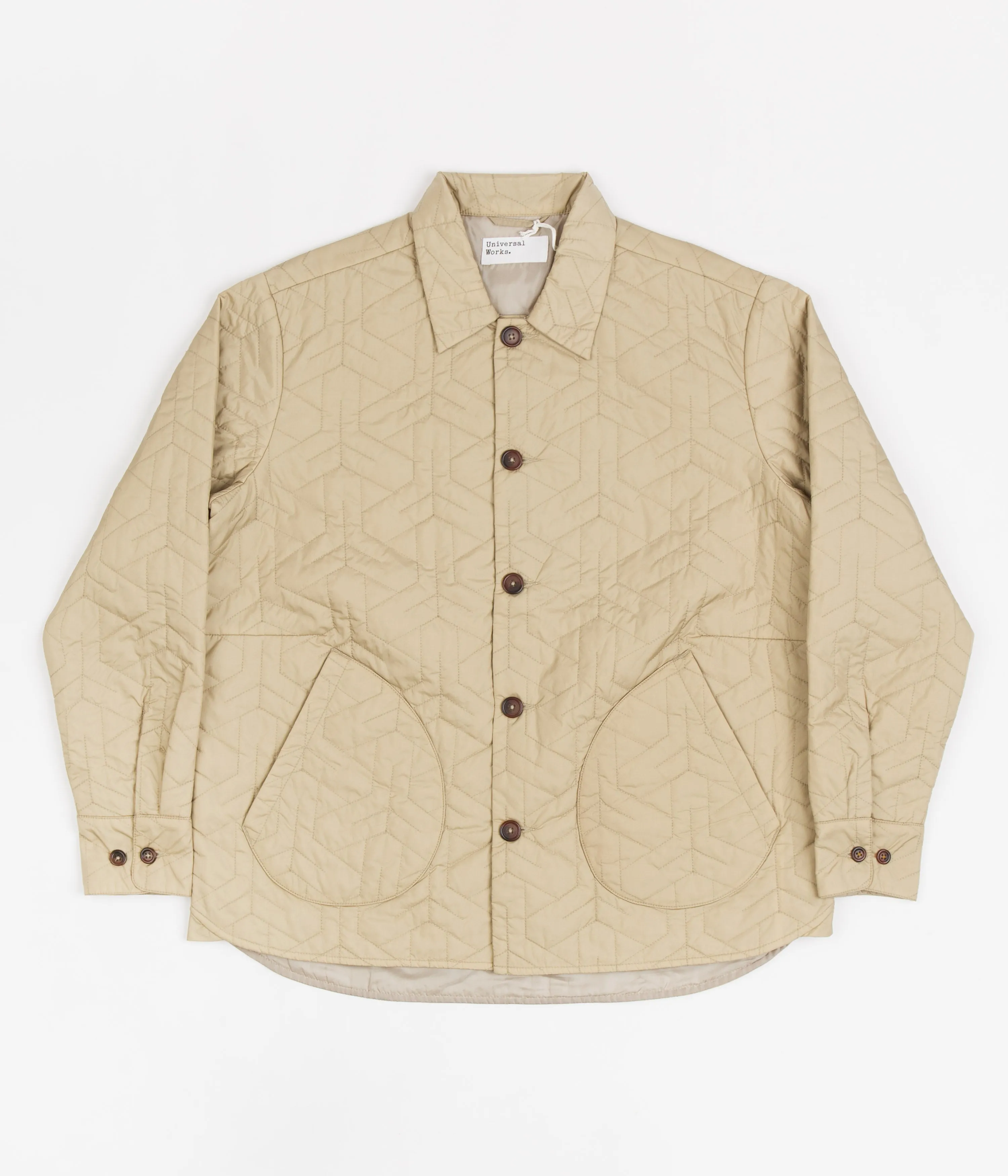 Universal Works Travail Jacket - Pale Khaki