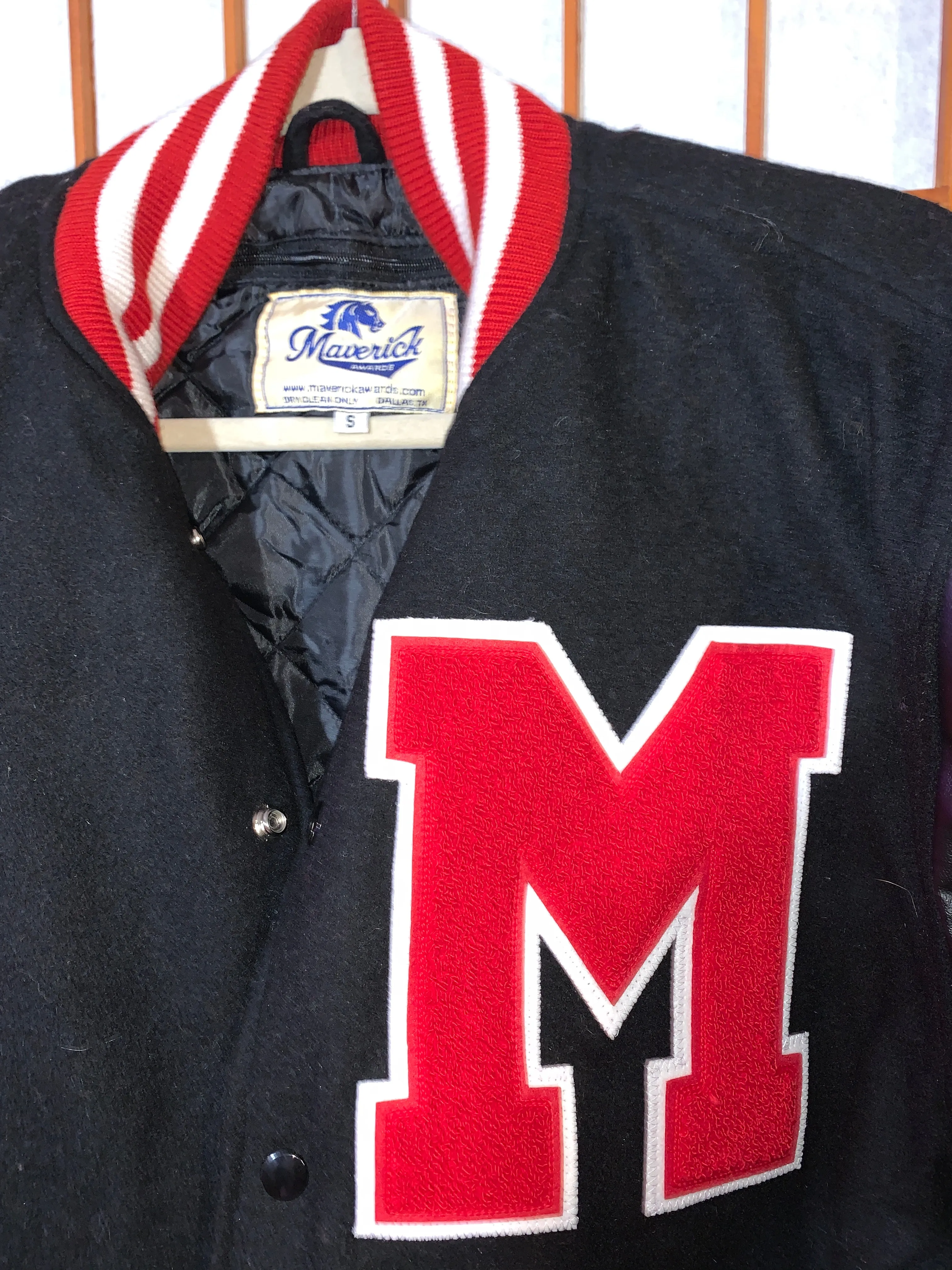 University Of Maryland Vintage Letterman Jacket