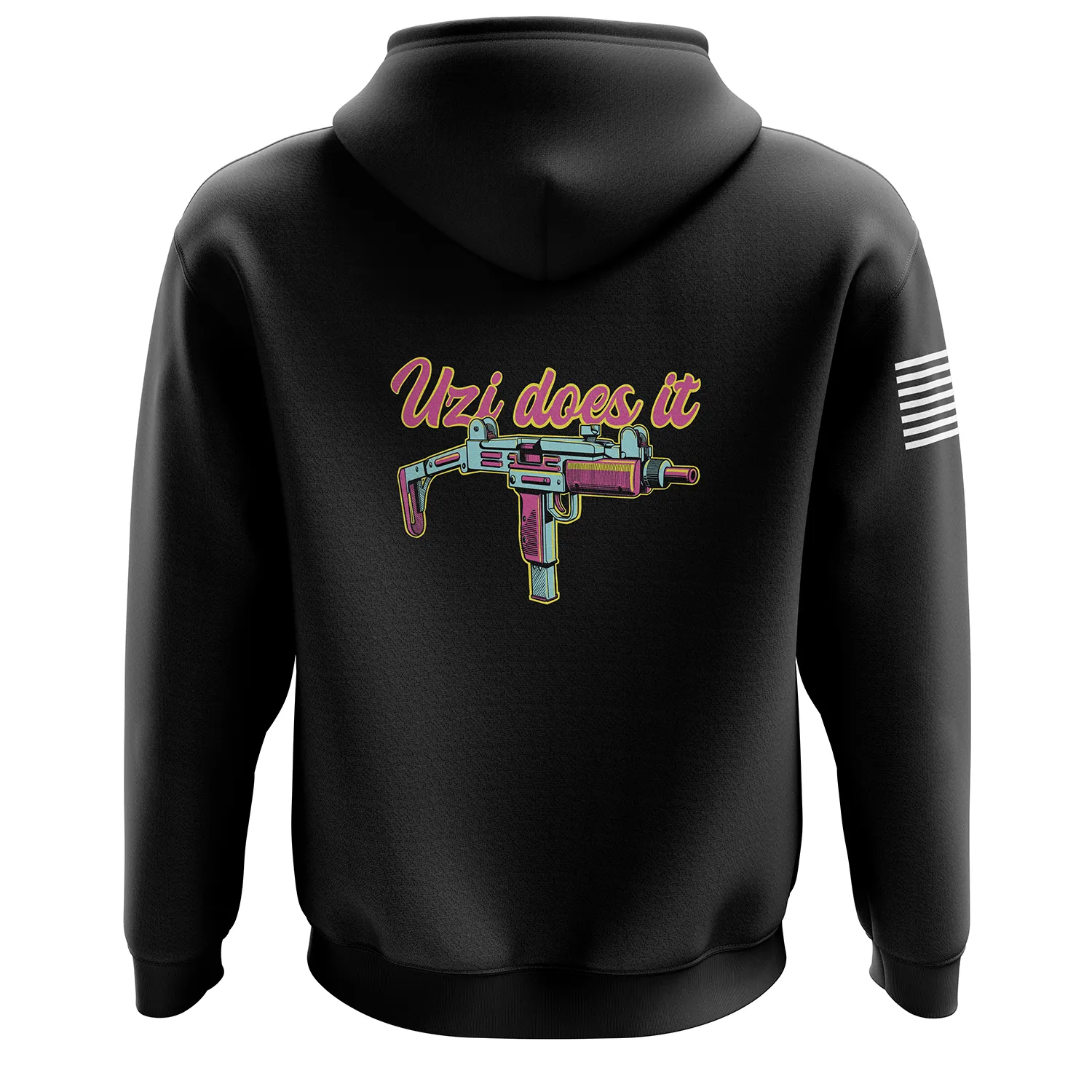 Uzi Does It Zip Up Hoodie