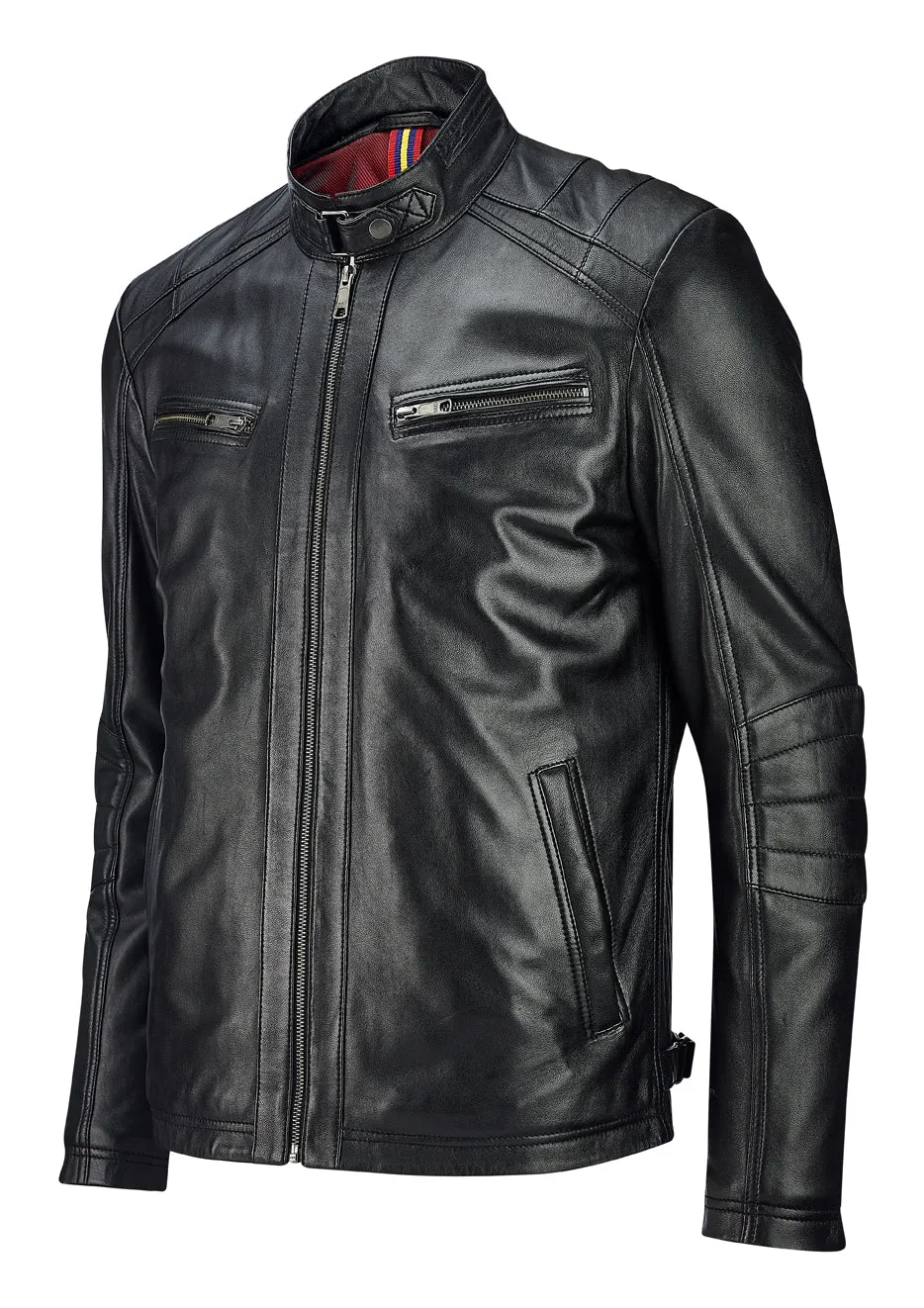 Veteran Leather Jacket - Black