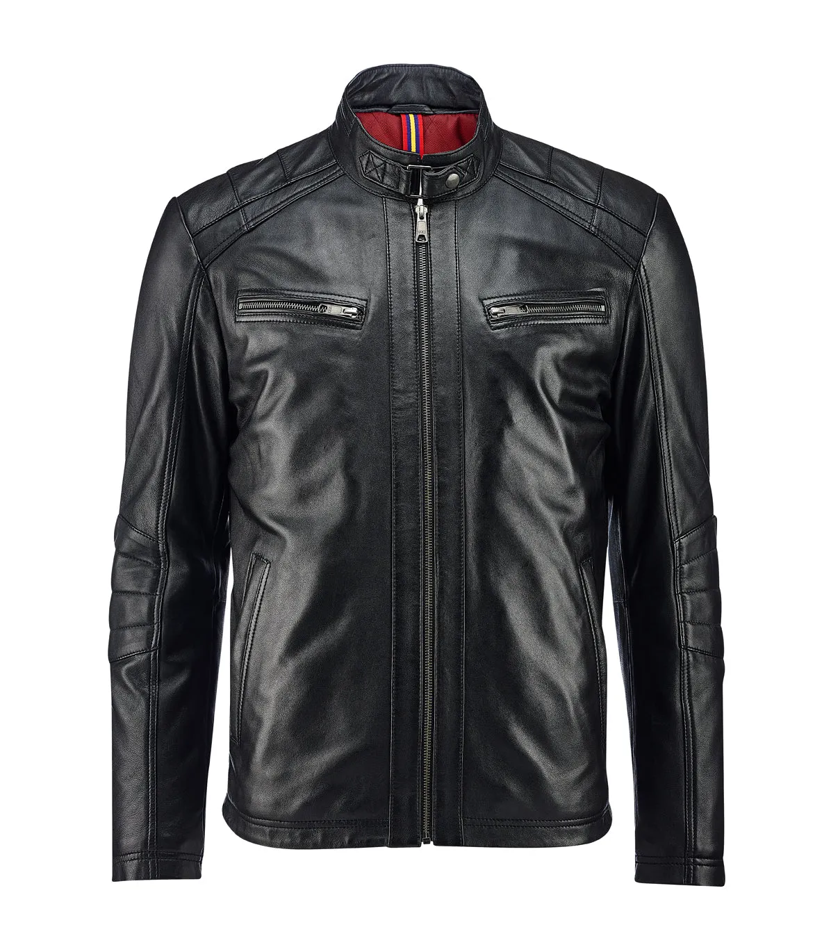 Veteran Leather Jacket - Black