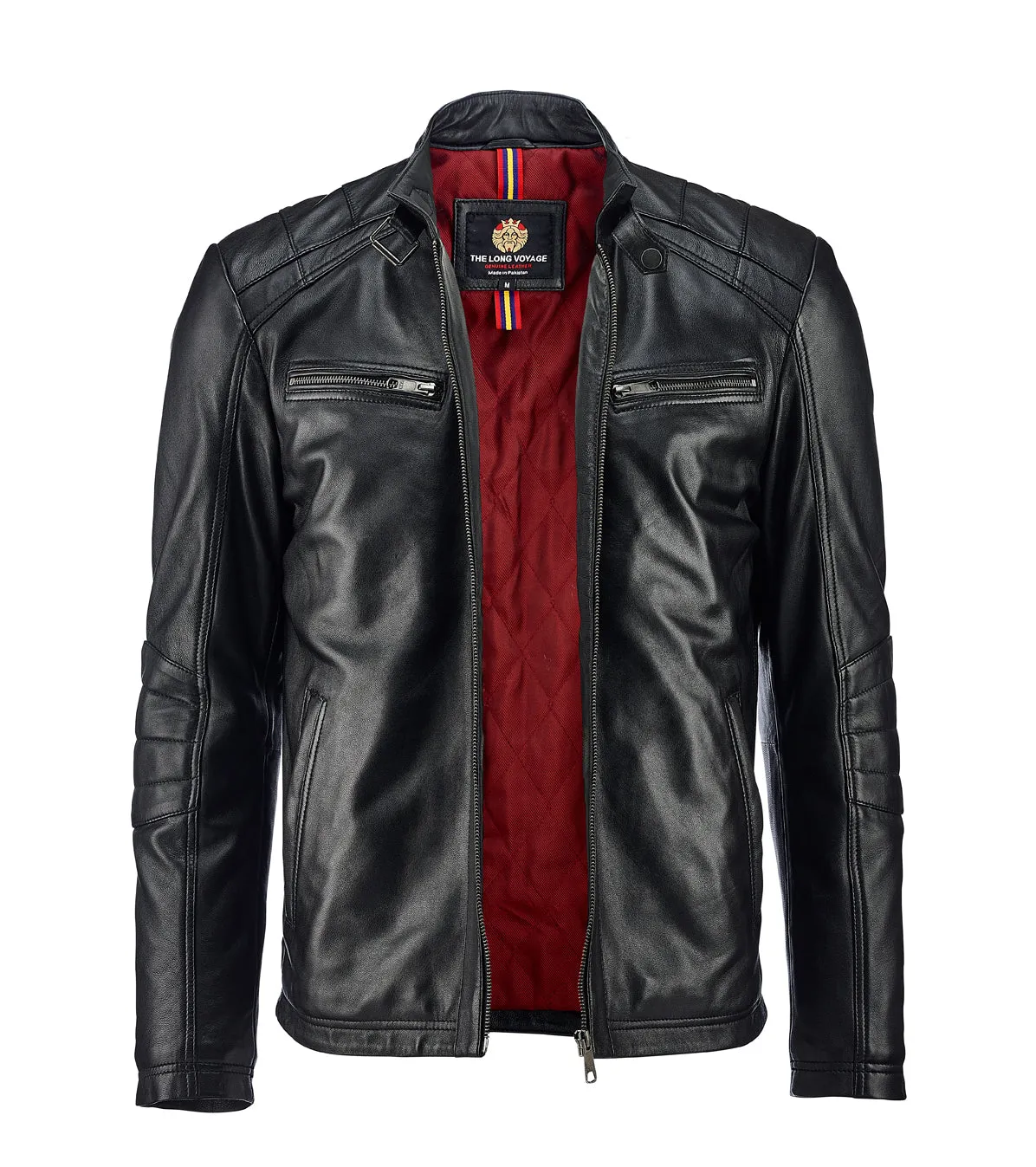 Veteran Leather Jacket - Black