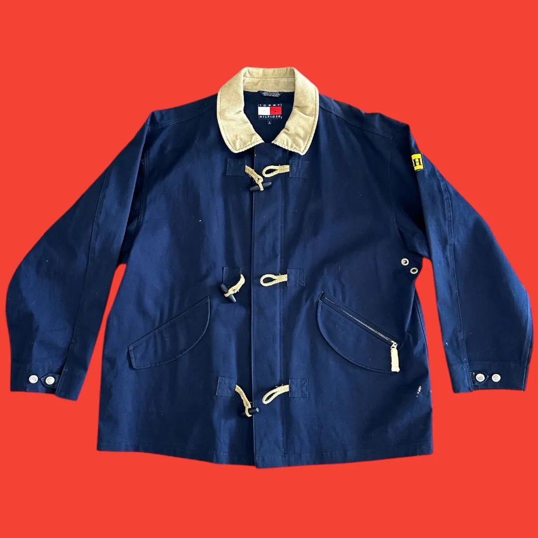 Vintage Tommy Hilfiger duffle coat L