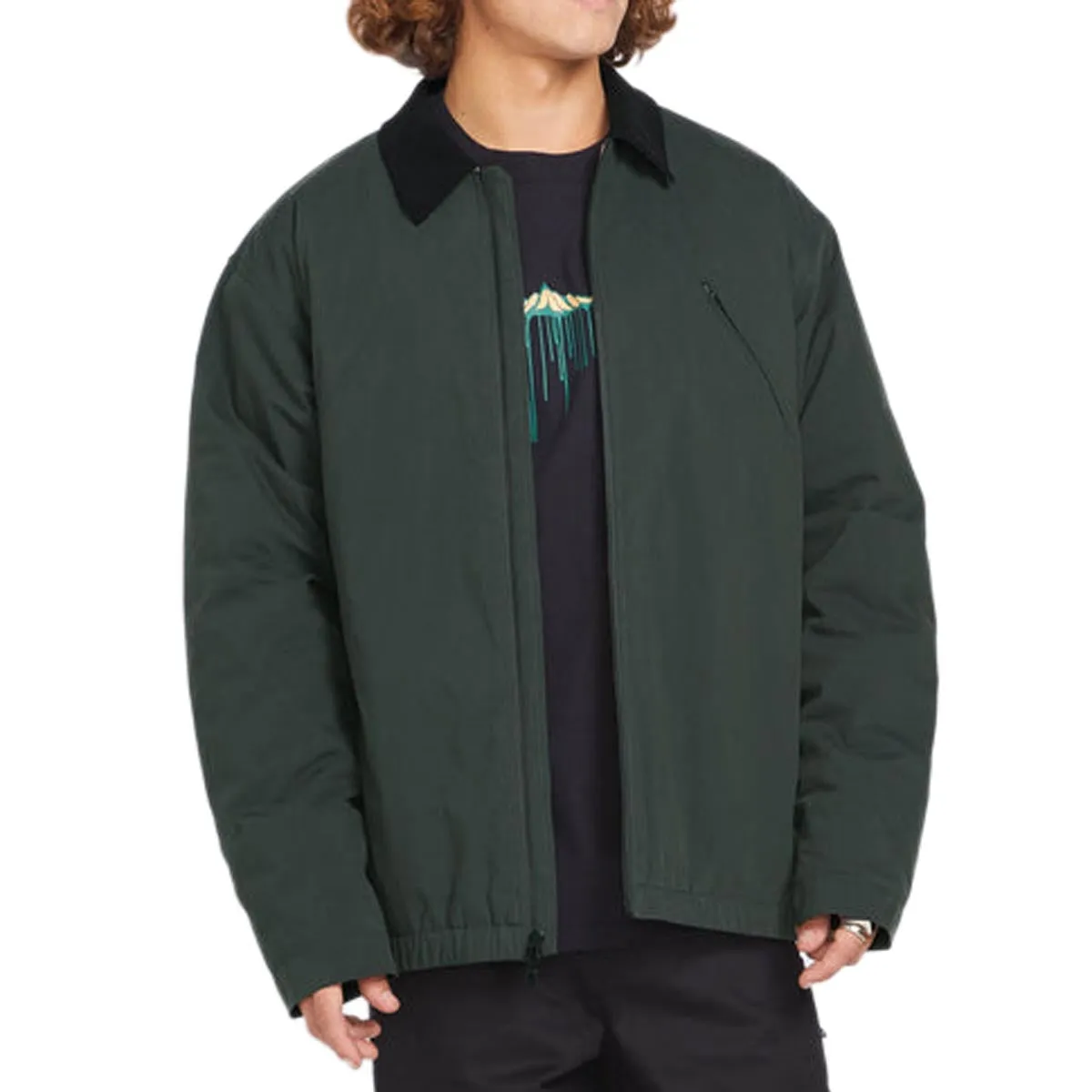 Volcom Tt B Iguchi Light Jacket - Stealth