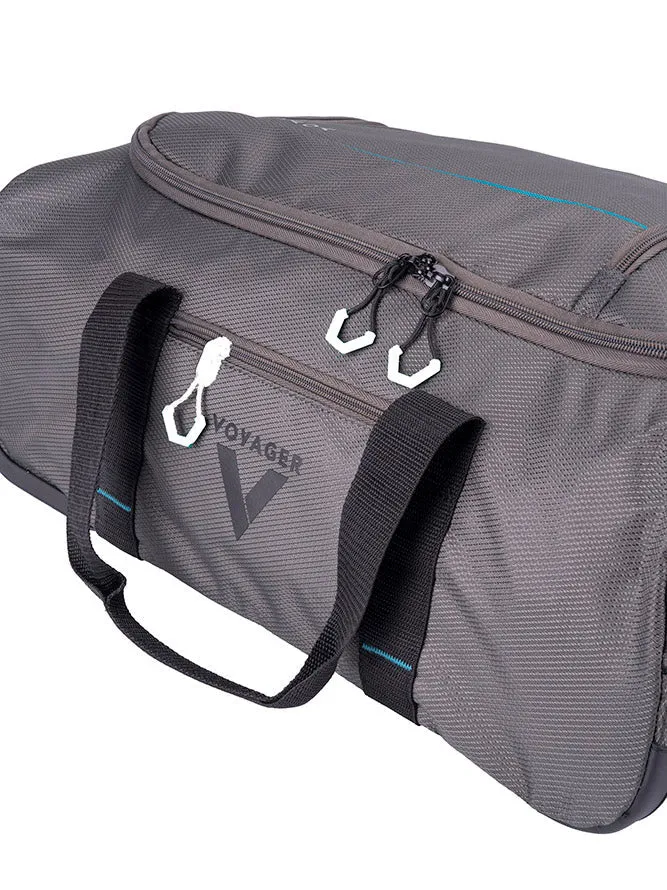 Voyager Trek 2-Wheel Carry-On Trolley Duffel | Granite