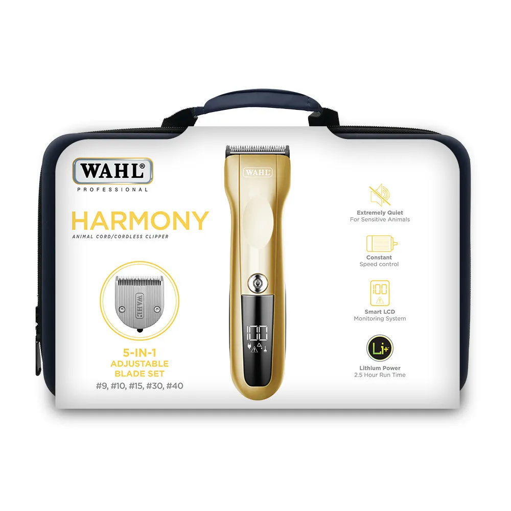 Wahl Harmony 5 in 1 Cordless Clipper and Trimmer with Starter Kit